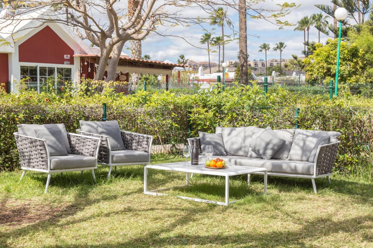 Lightbooking Tunos 73 Maspalomas Gran Jardin Y Barbacoa Extérieur photo