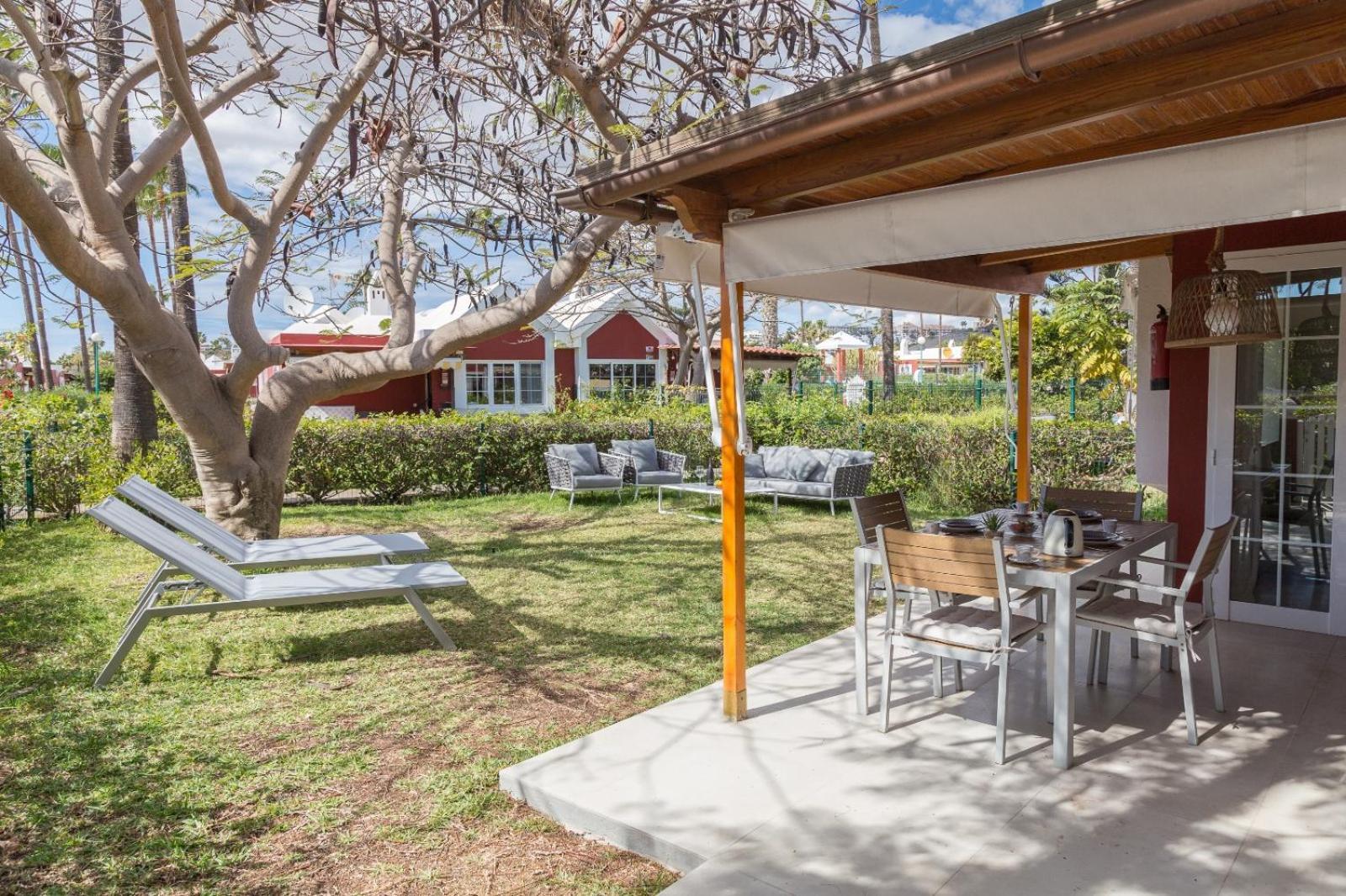 Lightbooking Tunos 73 Maspalomas Gran Jardin Y Barbacoa Extérieur photo